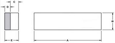 Pezzi di ricambio per benna Sb414 Piastra di usura per parti soggette a usura