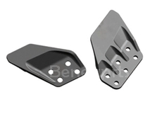 Barre di usura delle parti di usura forgiate Protezione delle benne Ferro bianco C22wn