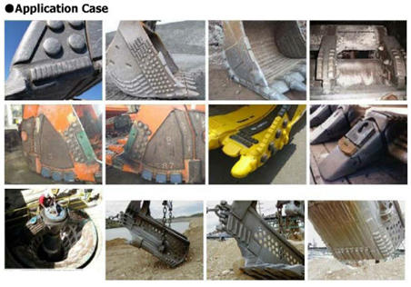 Chocky Bar in Mining Mahcinery Parts Protezione per secchiello DLP619