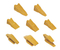 Alloy Steel Mining Machinery Parte 2713-00032RC per Dh360 denti denti fornitore