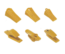 Daewoo 220, denti del secchio dell'escavatore 2713-1217RC-2, dente del secchio delle parti dell'escavatore