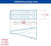 X160HD Dente per denti a benna Hensley